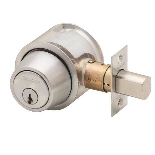 D100 Series Deadbolt Grade 1, Satin Chrome