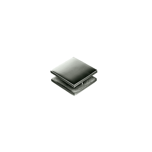 Polished Stainless 2" x 2" Square Mall Front Clamp