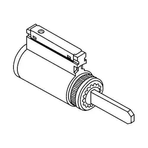 Lever Cylinder Satin Chrome