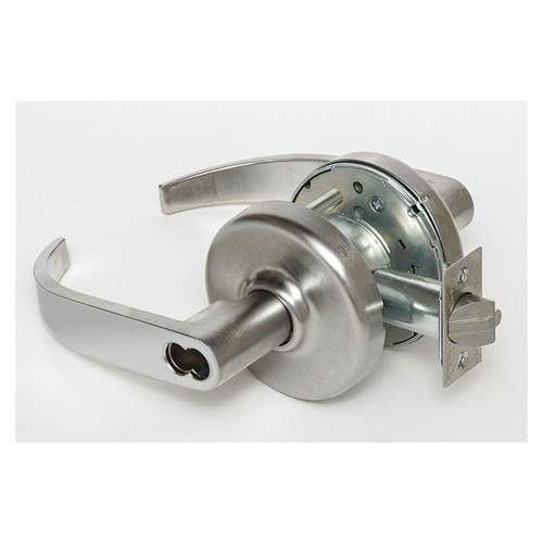 Cylindrical Lock Satin Chrome