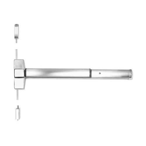 Exit Device Satin Stainless Steel