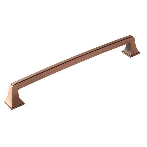 Mulholland Traditional Style Bar Cabinet Pull Handle 12" Center to Center Brushed Copper - pack of 20