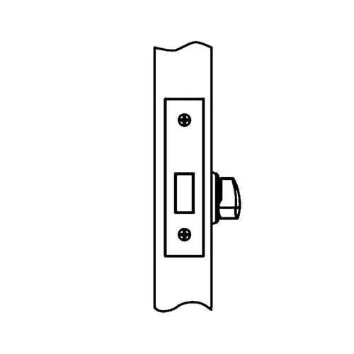 DL4160 Thunbturn x Blank Deadlock, Bright Chrome