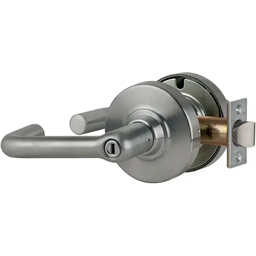 ND Series Privacy Tubular with 13-248 Latch 10-025 Strike Satin Chrome Finish