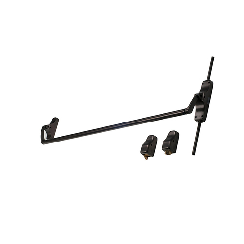 Surface Vertical Rod Push Bar Exit Device, Oil Rubbed Bronze Finish