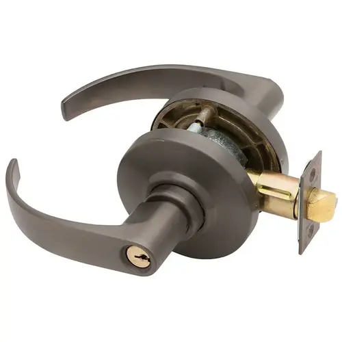 AL Series Faculty Restroom Neptune Lock C123 Keyway with 11096 Latch 10025 Strike Oil Rubbed Bronze Finish