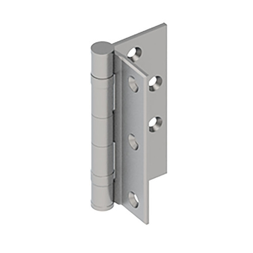 Half Mortise Ball Bearing Hinge, Standard Weight, 5", Brass, 5 Knuckle, Dark Oxidized Satin Bronze Oil Rubbed