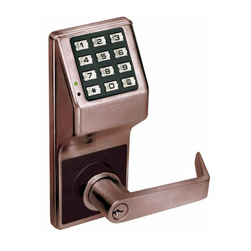 Alarm Lock DL2700 US10B DL2700 Series Trilogy T2 Cylindrical Electronic Digital Lock, Oil Rubbed Dark Bronze
