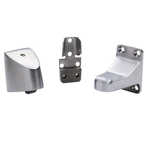 FS495 Wall Stop/Automatic Holder, Satin Chrome