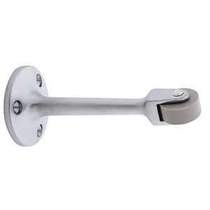 RB471 4-1/2" Roller Bumper, Satin Chrome