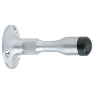 WS11 Wall Stop - Drywall/Wood, Satin Chrome