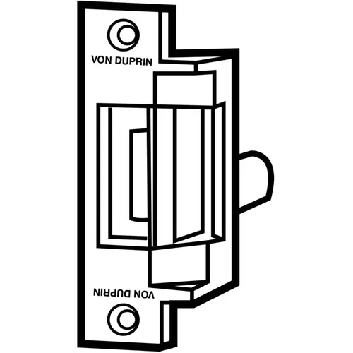 Electric Strike Satin Brass