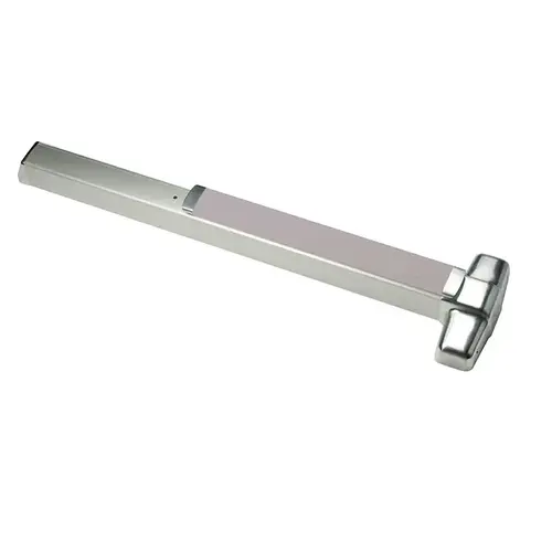 9847EO Concealed Vertical Rod Exit Device Satin Stainless Steel