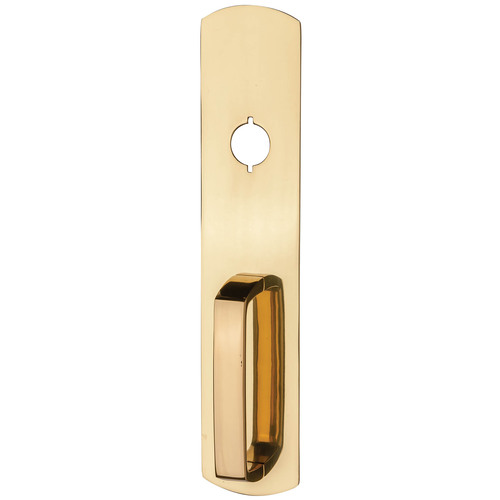 Exit Device Trim Bright Brass