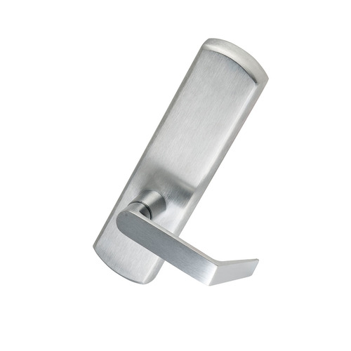 996L-DT-R/V Lever Dummy Trim for Rim/Vertical RHR - 06 Lever, Satin Chrome