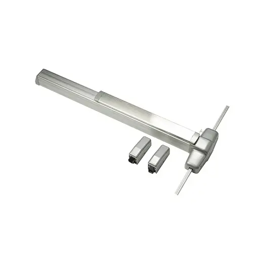 98 Series Surface Vertical Rod Exit Device Satin Chrome