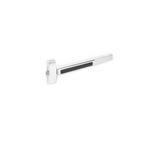 UL Fire Rated Reversible Extra Heavy Duty Rim Exit Device Exit Only for 37" to 42" Door Satin Stainless Steel Finish