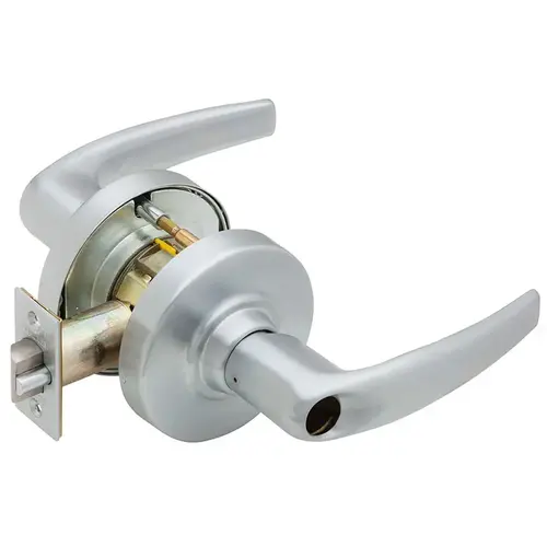 ND Series Vandlgard Classroom Less Cylinder Athens with 13-247 Latch 10-025 Strike Satin Chrome Finish