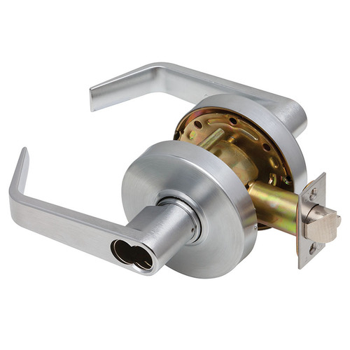 Cylindrical Lock Satin Chrome