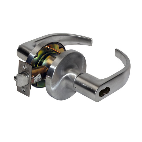 Lock Cylindrical Lock Satin Chrome