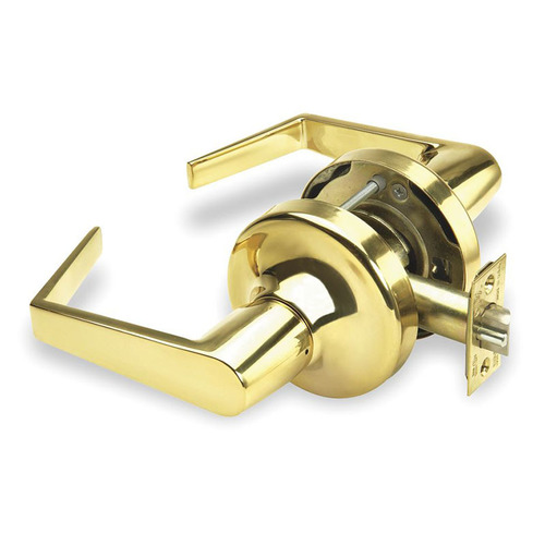 Cylindrical Lock Bright Brass