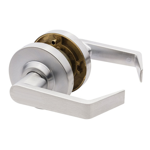 QL Series Cylindrical Lever Lock, Satin Chrome