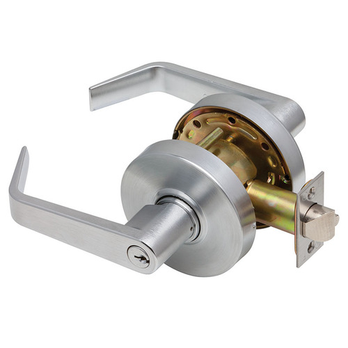 Cylindrical Lock Satin Chrome