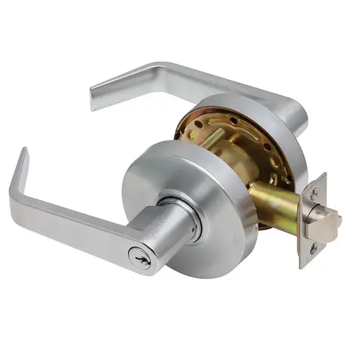 Cylindrical Lock Satin Chrome