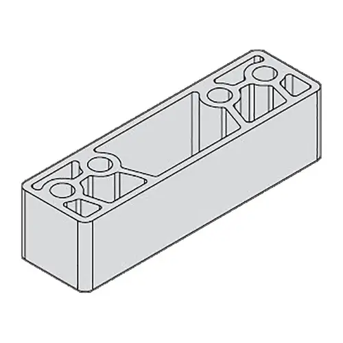 Door Closer Parts Satin Chrome