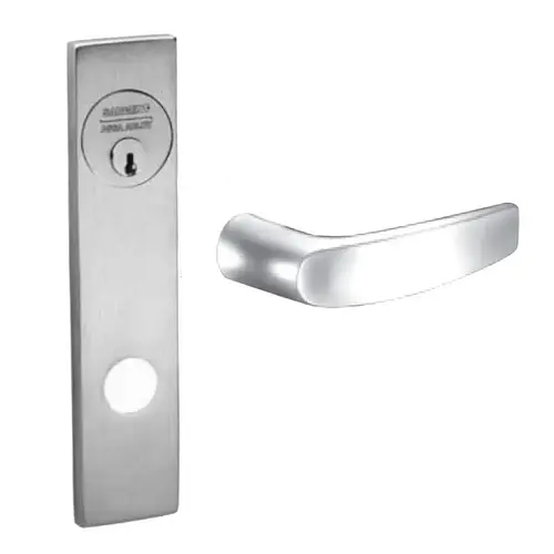 Mortise Lock Bright Bronze Clear Coated