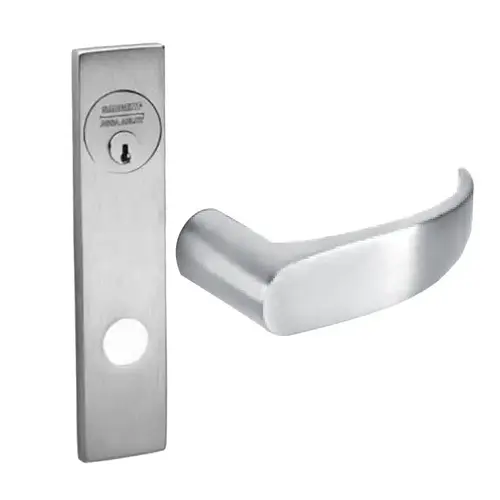 Privacy Deadbolt Controlled by Turn Only Mortise Lock with P Lever and LE1 Escutcheon Oil Rubbed Bronze Finish