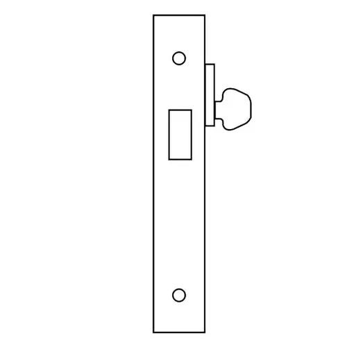 Mortise Lock Satin Stainless Steel