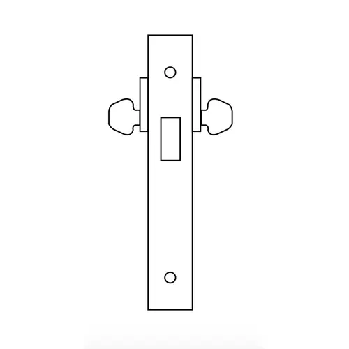 Mortise Lock Bright Brass