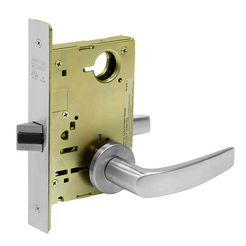 8200 Series 8294 Dummy Trim Non-Keyed Lockset, Satin Chrome