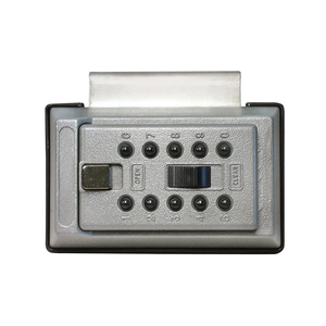 Supra 001017 Keysafe Portable Over the Door Mount, Pushbutton, Titanium