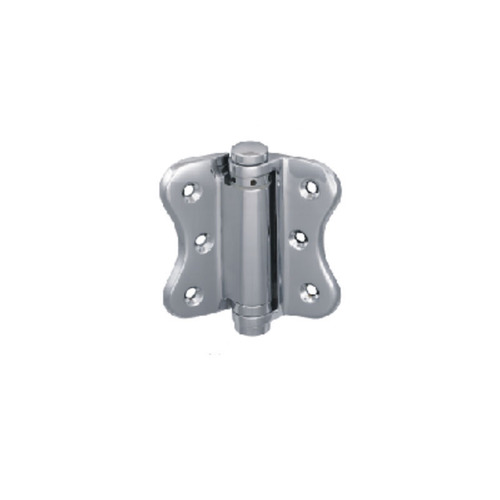 Full Surface, Heavy Duty, Cast Brass, Adjustable Spring Tension, Hold Open Option Satin Chrome
