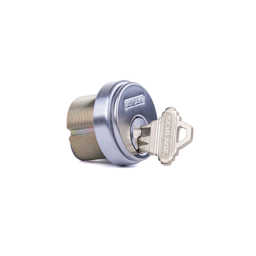 Lock Mortise Cylinder Satin Chrome