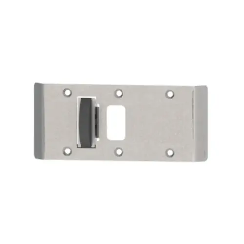 Center Hung Combination, Rescue Door Stop and Two Way Strike Plates, 5-3/4", Right Hand, Satin Chrome