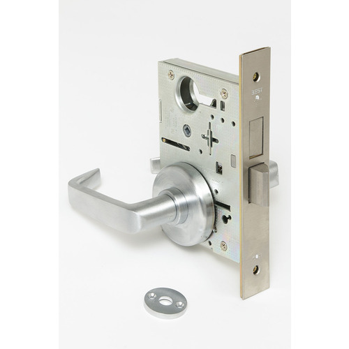 BEST 45H0L15H626 45H Series Privacy Mortise Lock, Satin Chrome