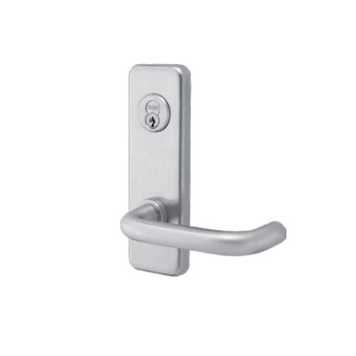 Mortise Lock Bright Nickel Plated Clear Coated