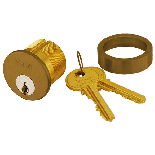 Mortise Cylinder Satin Bronze Clear Coated