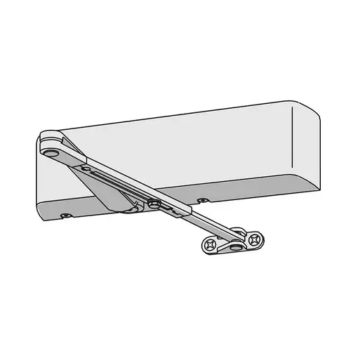 Door Closer Aluminum Painted