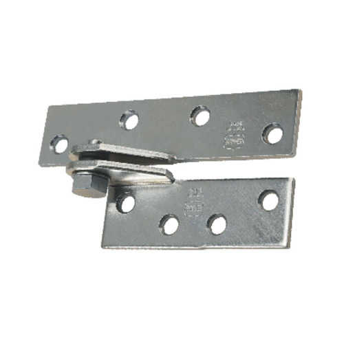 Bommer 7004-045L-603 Steel Full Surface Anchor Pivot, Heavy Weight, Lube Bearing, Butt Hinge Width 4-1/2 In., Left Hand Zinc Plated