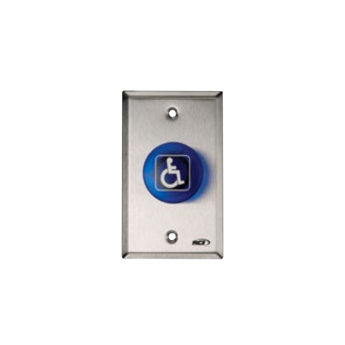 RCI 906-BH-TD 32D Pushbutton Satin Stainless Steel