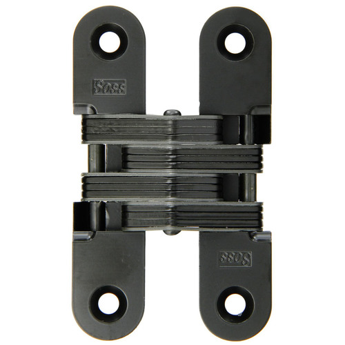 SOSS 216US10BL 216 INV HNG 4-5/8IN US10BL 1EA 216 SER 4-5/8IN INVIS HINGE 1-3/8 INCH MIN DOOR THICKNESS 1 EACH OIL RUBBED BRONZE LACQUERED
