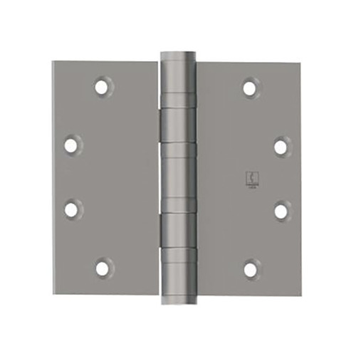4 1/2" x 4 1/2" Full Mortise Ball Bearing Hinge, Heavy Weight, 4-1/2" x 4-1/2", Stainless Steel, 5 Knuckle, Bright Stainless Steel