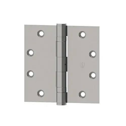 Electrified Hinge Satin Nickel Plated Clear Coated