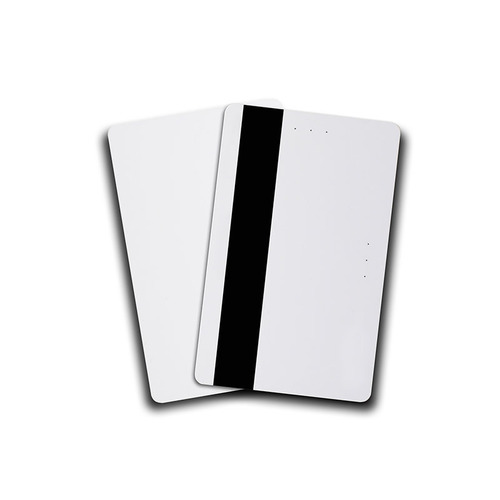 Prox and Magnetic Stripe Card, ISO Glossy White