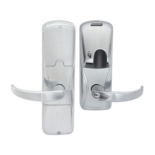 Electric Mortise Lock Bright Chrome