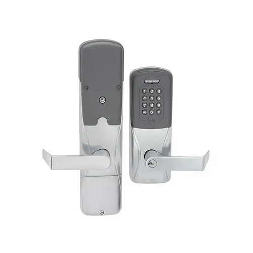 Electric Cylindrical Lock Satin Chrome